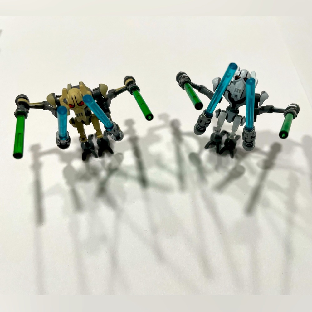 Lego Star Wars General Grievous White and Tan